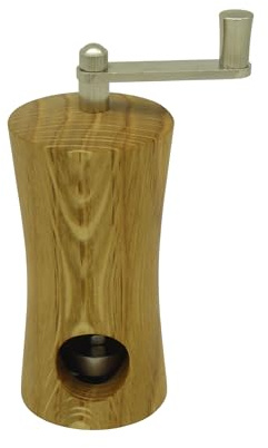 Holz Muskatmühlen Unikate handgemacht aus Edelhölzern | handgedrechselt | kleine Ausführung | manuell | tolle Geschenkidee (Eiche 1)