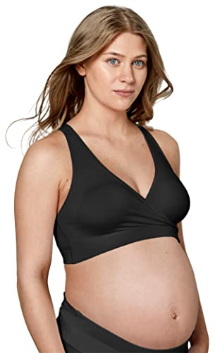 Medela Keep Cool Sleep Nahtloses Schwangerschafts- und Still-Bustier – BH ohne Bügel mit atmungsaktivem Rückenteil und Soft-Touch-Stoff
