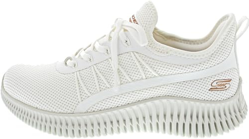 Skechers Bobs Geo New Aesthetics - Bobs Geo Nuova ESTETICA, off White Knit/Synthetic Trim,