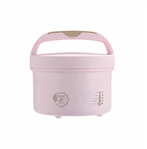 Scaldavivande elettrico, contenitori per il pranzo riscaldati per adulti, scaldavivande portatile da 48 W con contenitore rimovibile in acciaio inossidabile, per auto/camion/ufficio, 1L (Colore : Blu
