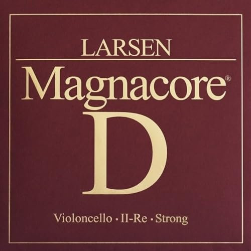LARSEN STRINGS Cello-Saiten Magnacore D Stahl Strong