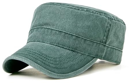 YAMEE Military Cap Unisex Denim,Army Cap Herren Klassische Vintage,Baseball Cap Damen Baumwolle,Militär Cap Herren Sonnenschutz,Basecap Verstellbare Für Männer Frauen