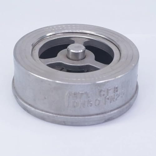DN50 2 Zoll 304 Edelstahl Wafer Rückschlagventil Rückschlagventil, Temperatur 196 °C bis 540 °C, 1 Stück