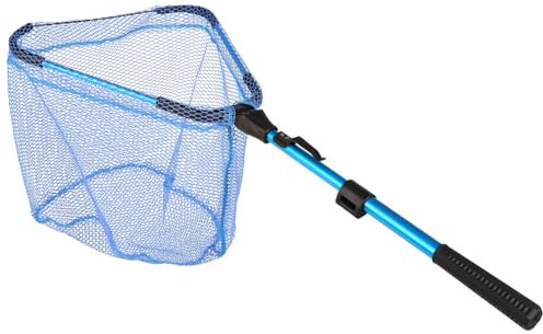 Fishing Landing Net, 98CM Telescopic Fishing Net Pole, Telescopic Fishing Landing Net Pole for Bird Fish Catch Release, Portable Fishing Carp Trout Landing Net