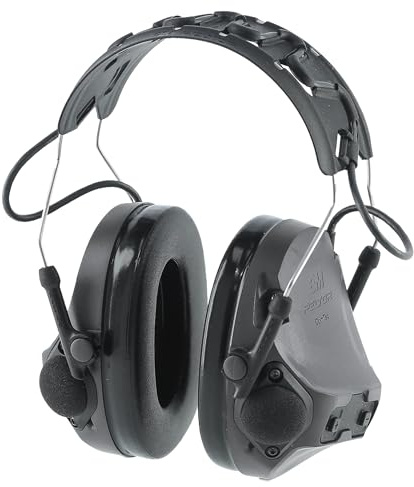 3M Peltor MT14H418A-02 GE ComTac VIII Ohrenschützer, Kohlegrau (10 Stück)
