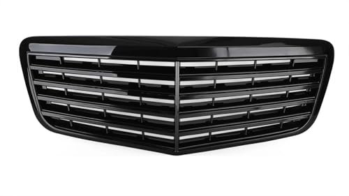 TYUMGXIAO Auto Front Kühlergrille für Mercedes Benz E-Class W211 E320 E350 E55 AMG 2002-2006, Frontstoßstange Frontgrill Verschleißfest Wetterfest Ersatz Autoteile