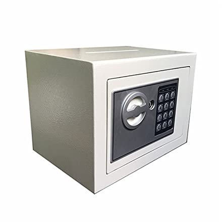 safe Value Cabinet Fireproof Waterproof Security Cabinet Digital Safe Deposit Money Safety Box for Home Office Lock Password for Home Office Weapons Cash Use Storage Jewelry Documents safe