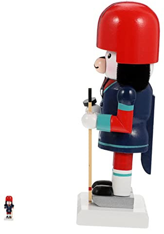 PHENOFICE Casse-Noisette Animal Bois Décoratif Motif de Dessin Animé Objet de Bureau