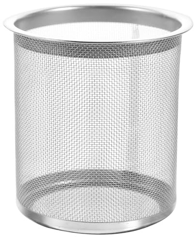 Healeved Stainless Steel Tea Infuser Mesh Filter for Teapot 2.48 Inch Replacement Strainer Insert for Loose Leaf Black Oolong Herbal and Fruit Tea