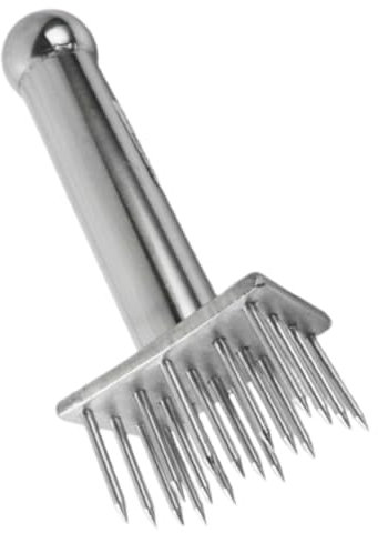 GALPADA Batticarne con Aghi 28 Punte, Ammorbiditore per Carne in Acciaio, Utensile da Cucina con Impugnatura Ergonomica, per Uso Domestico e Ristoranti