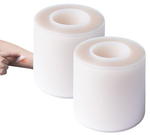 Hydrokolloid Rolle Für Wundverbände, 2 Stück Hydrokolloid Bandagen, Hydrokolloids Pflaster, Flexible Feuchte Heilung Patch Rolle, Atmungsaktive Hydrokolloids Verband Für Schnitte, Zehen