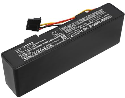 TECHTEK Battery 2600mAh compatible with [Haier] JX37 Sweeper, for [Proscenic] LDS M7, LDS M7 M6 Pro, M6 Pro, for [Xiaomi] Mi Robot Vacuum Mop P, Mijia 2, Mop 2S, 3C, SKV4109GL, STYTJ02YM, V-RVCLMB21B