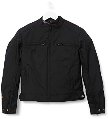 Windsoroyal - Motorradjacke „Walden“ für Damen, für Frühling/Sommer, Schwarz, M