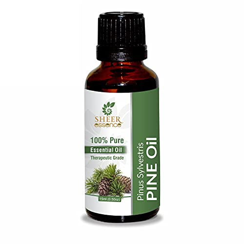 Pine Oil -(Pinus Sylvestris)- Essential Oil 100% Pure Natural Undiluted Uncut Therapeutic Grade Oil 0.16 Fl.OZ