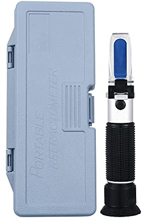 Meichoon 0~32% Brix Rifrattometro con ATC Digital Handheld Rifrattometro per Zucchero Cibo Frutta Bevande Miele DH14