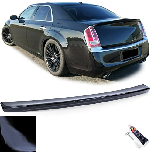 Heckspoiler Lippe Sport Schwarz mit ABE für Chrysler 300C Lancia Thema ab 2011