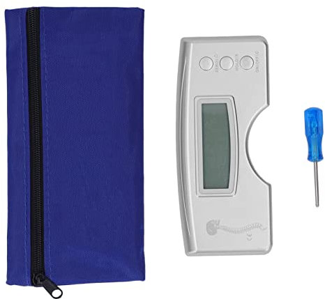 Escoliómetro Digital, Cinta Métrica de Columna Humana, Detector de Escoliómetro Electrónico de 0 a 30 Grados, para Medir la Alineación de la Columna, con Bolsa de Almacenamiento,