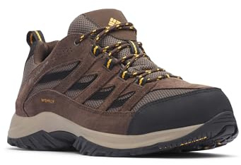 Columbia Herren Crestwood Waterproof Wanderschuh, Schlamm/Squash, 40.5 EU Weit
