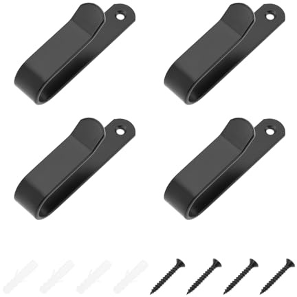 LT Easiyl 4Pcs Snowboard Holder Wall Mount, Black