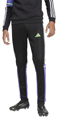 adidas Unisex – Barn F50 TRAINING PANTS KIDS, black/purple rush, 11-12 Years