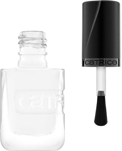 Catrice GEL AFFAIR nagellack, nailpolish, Nr. 001, hållbar, lätt att ta bort, Glänsande, intensiv, vegansk, utan mikroplastpartiklar, utan konserveringsmedel, utan parfym, 1-pack (10.5ml)