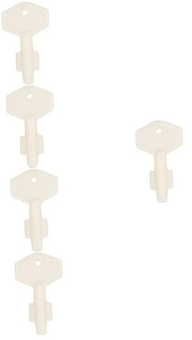 DRESSOOS 5 Pezzi Chiave Per Scatola Di Fazzoletti Chiave Per Distributore Di Asciugamani Di Carta Chiave Per Distributore Di Carta Igienica Chiave Per Distributore Di Wc Commerciale Chiave