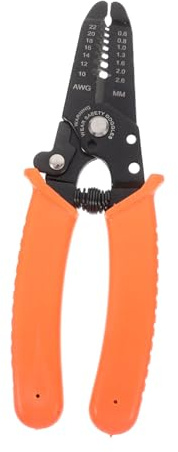 TOPBATHY Corte y Crimpado De Cables Herramientas Eléctricas Alicate Pelacables Profesional