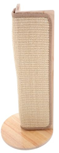 ibasenice Rascador de Esquina para Gatos con Base de Sisal Natural Protector de Muebles para Sofás y Sillones Instalación y Limpieza Diseño Minimalista y Duradero