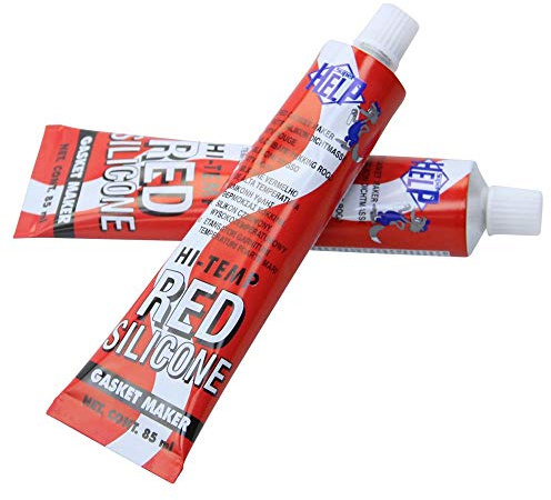 Motordichtmasse High Temp Dichtmittel 2x 85ml -315° Flüssig Dichtung | für Motorgehäuse Getriebe Motorhälften kompatibel mit Hercules Zündapp Puch Kreidler Sachs Mofa Moped Mokick