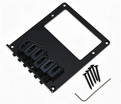 Dopro Tele Bridge Tele Humbucker Gitarrenbrücke für Telecaster Gitarre schwarz