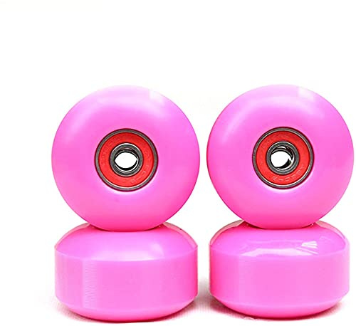 SSCYHT 4 STK./Set Rebound Härte 95a-100 A 52x32mm Skateboard Rollen Street Skate Board Rollen mit Lager