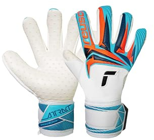 Reusch Profi Torwarthandschuhe Erwachsene | starker Grip & atmungsaktiv | maximale Ballkontrolle & Passform, für Training & Spiel, für Kunstrasen & Naturrasen, Größe 7,5-11, Attrakt SpeedBump