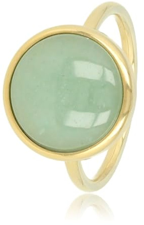 My Bendel Ring mit Echter Edelstein | Mehrere Farben | Erhältlich in Silber & Gold | Vintage Design | Inklusive Luxuriöser Geschenkverpackung