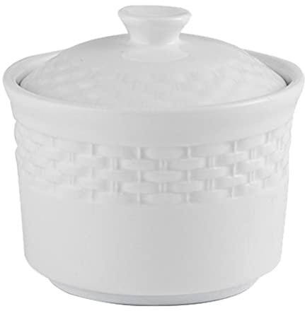Kichvoe Keramische Suppenschüssel Mit Deckel Für Wasserbad Für Desserts Suppen Und Brühen Einfach Zu Reinigen Lagern Praktisches Küchengerät