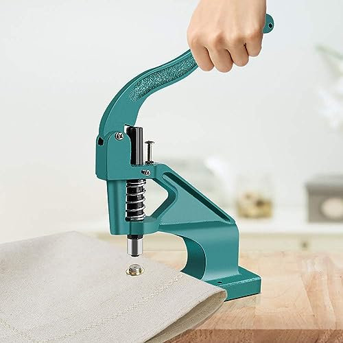 JOSBY Macchina per Bottoni a Pressione Manuale, Macchina Manuale per Fori a Pressione Manuale, per Occhielli per Bottoni, Bottoni a Pressione, Rivetti, Occhielli, Rivetti di Perle