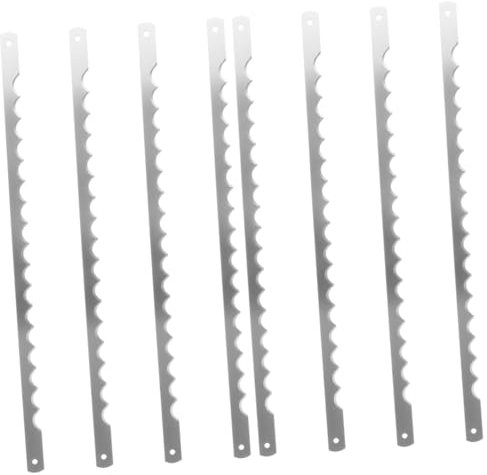 Uonlytech 8 Pcs Macchina Per Il Pane Affettatrice Lame Per Macchina Per Il Pane Strumenti Per Il Pane Pezzi Di Ricambio Utensili Da Taglio Per Pizza Toast Lame Per Affettatrice Pane Lame