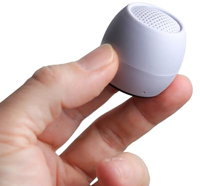 Boompods Zero Ocean Mini Enceinte Bluetooth - Mini Haut Parleur Portable avec Micro et Double Option d'appairage, IPX6 étanche et 5h de Lecture, Petit Enceintes pour Voyage et Douche, Bombe de mer