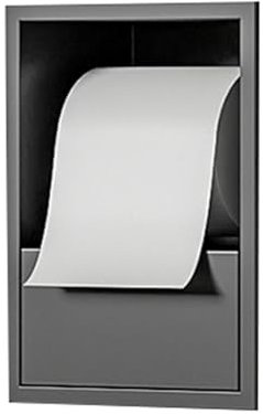 Shower Niche, Embedded Bathroom Niche Stainless Steel With Removable Door, Wet Room Shelf Recess, Single Toilet Niche For Home Improvement, Lightweight(Gray,17x23x12cm)