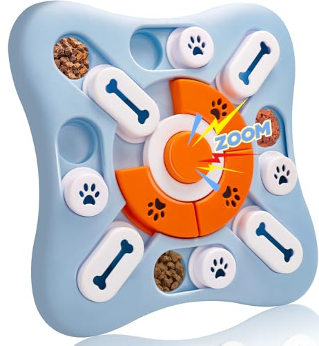 2TRUL Dog Puzzle Toys, Dog Enrichment Toy for Boredom, Interactive Mentally Stimulating lQ Training Puzzle with Treat Dispenser, Gift for Puppy Birthday