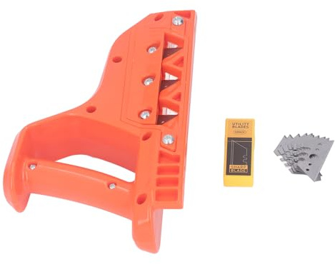 Respicefinem Râpe à placoplâtre manuelle à 45 degrés avec lame de 10 pièces, idéale pour plaques de plâtre, plaques de liège et plastiques