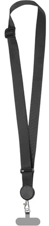 PATIKIL Adjustable Phone Lanyard, Crossbody Phone Strap Universal Cellphone Lanyard with Patch Neck Strip for Most Smartphones