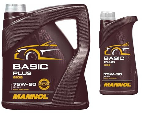 5 Liter Original MANNOL Getriebeöl Basic Plus 75W-90 API GL 4+ Gear Oil