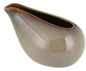 Salsiera Salsa for bistecca in ceramica, salsiera, pentola for la casa(Yellow)