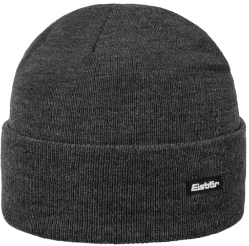 Eisbär Skater OS Strickmütze Beanie Skimütze Wintermütze Wollmütze Umschlagmütze Damen/Herren - mit Umschlag Herbst-Winter Winter