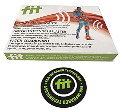 FIT Therapy Patch | Dispositivo medico. Cerotto universale | Allevia il dolore in caso di dolori muscolari e articolari | 10 cerotti