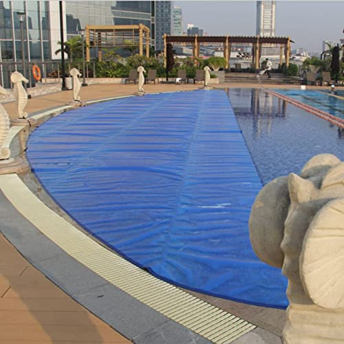 Solarplane Abdeckplane Pool Pool Solardecke Rund 9 8 7 6 5 4 3 2 M, PE Poolabdeckung Für Aufstellpools, Einbaupools Und Rahmenpools, Kunststoff-Wärmefolie Für Den Außenbereich ( Color : 400um(16 mil)