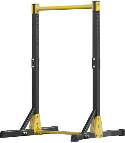 yoakaiax Klimmzugstange, Tragbare Klimmzugstation, Calisthenics Ausrüstung Freistehende Klimmzugstange für Home Gym, Pull Up Stand Station 180.4 kg mit 11 Gängen Einstellung