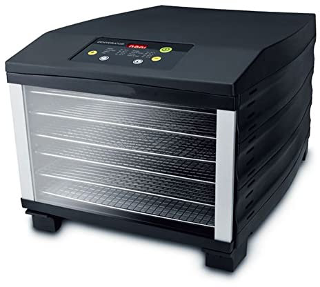SRFTT Essiccatore Professionale a 6 Strati per Carne secca, essiccatore per Frutta, Carne, Verdure, Manzo, Cibo per Animali, Ottimo per Creare spuntini salutari.