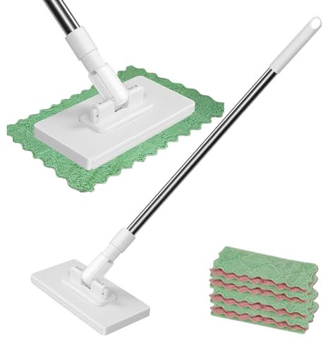 Bayeta Mopa con 4 Paños Reutilizables