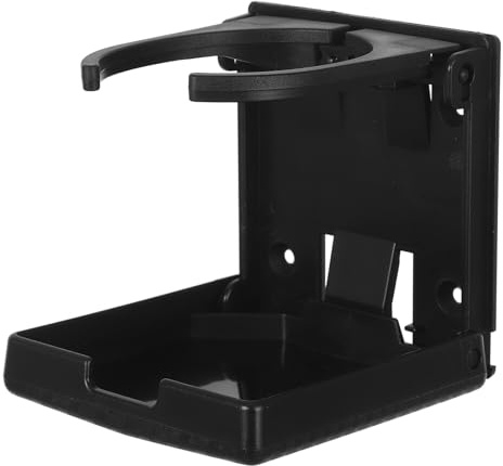 Ipetboom Soporte Plegable para Vasos de Coche 3 Unidades Portavasos Ajustable y Telescópico de ABS Color Negro Fibra de Carbono Compatible Coches Camiones y SUV Adecuado para Bebidas